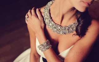 Украшения для невесты — грамотно акцентируем внимание на главном + 80 фото