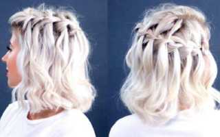 Как можно заплести косы на короткие волосы, варианты причесок с фото