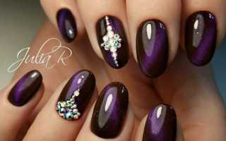 Новинки маникюра «кошачий глаз» 2021-2022. Идеи. Фото