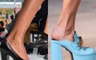 Туфли на высоком каблуке и платформе (30 фото): самые популярные модели