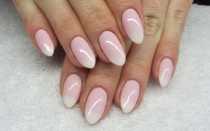 Френч на миндалевидную форму: пошаговая техника выполнения + идеи дизайна 2021