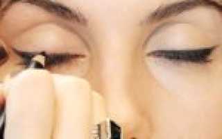 Стрелки на глазах карандашом: пошаговая инструкция, виды
