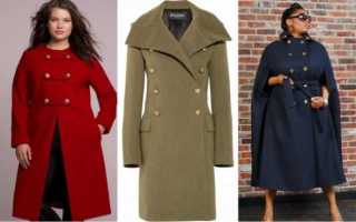 Как выбрать и с чем лучше носить пальто без воротника?