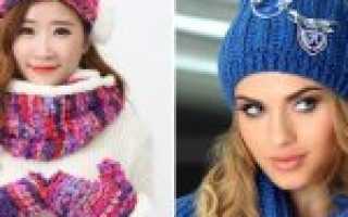 Модные вязанные шапки осень-зима 2018-2019: фото новинок
