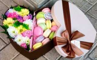 Букет в корзине, коробке, клетке – оригинальный подарок молодым на свадьбу