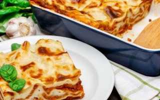 Лазанья из лаваша с фаршем в духовке — простые рецепты домашнего запекания